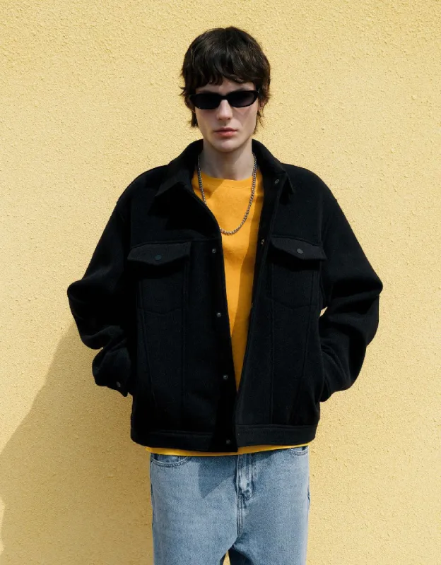 Back Sequin Print Jacket made by Urban Revivo