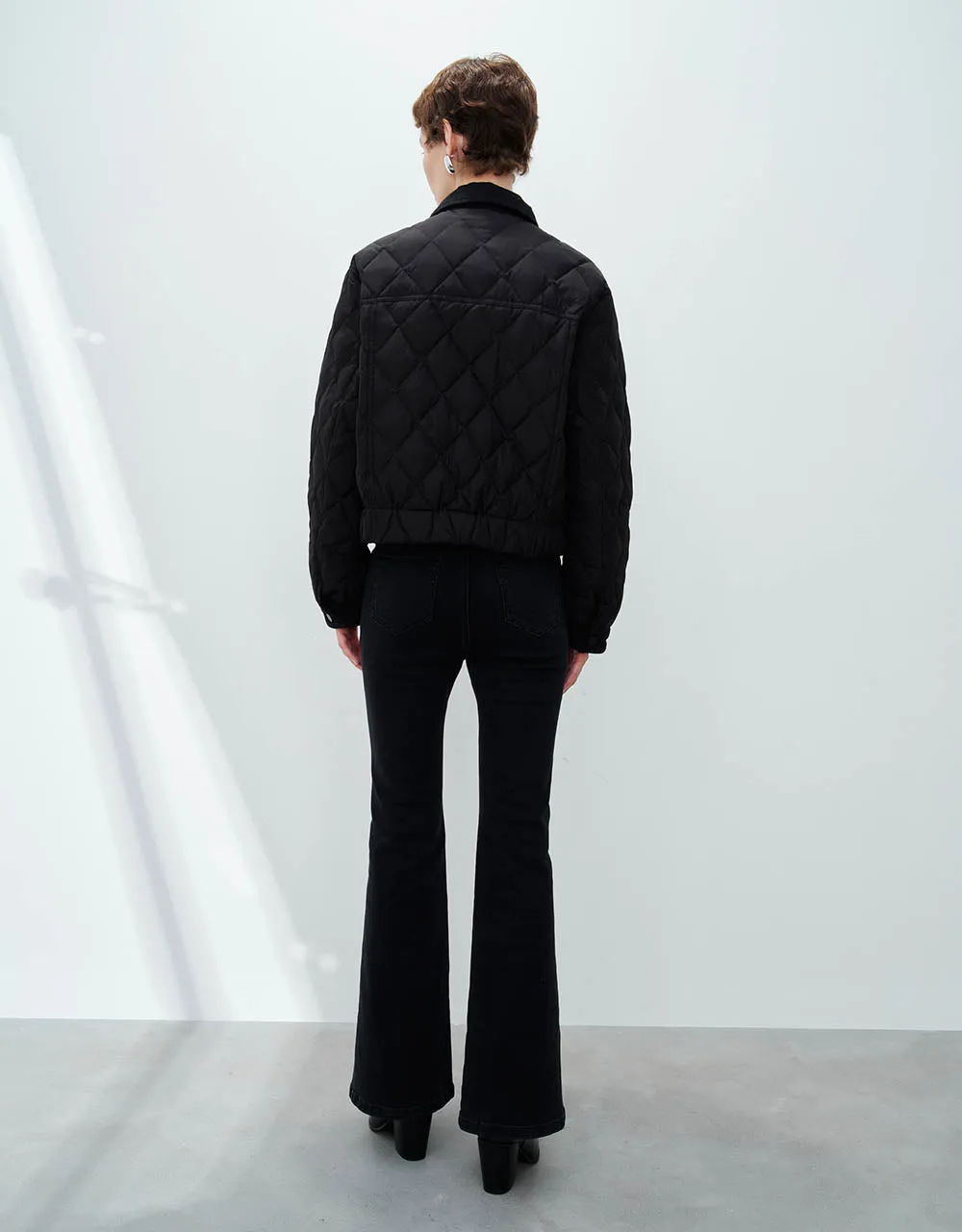 Quilted Straight Down Jacket sold by Urban Revivo product image thumbnail 4