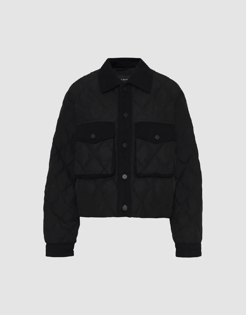 Quilted Straight Down Jacket sold by Urban Revivo product image thumbnail 2