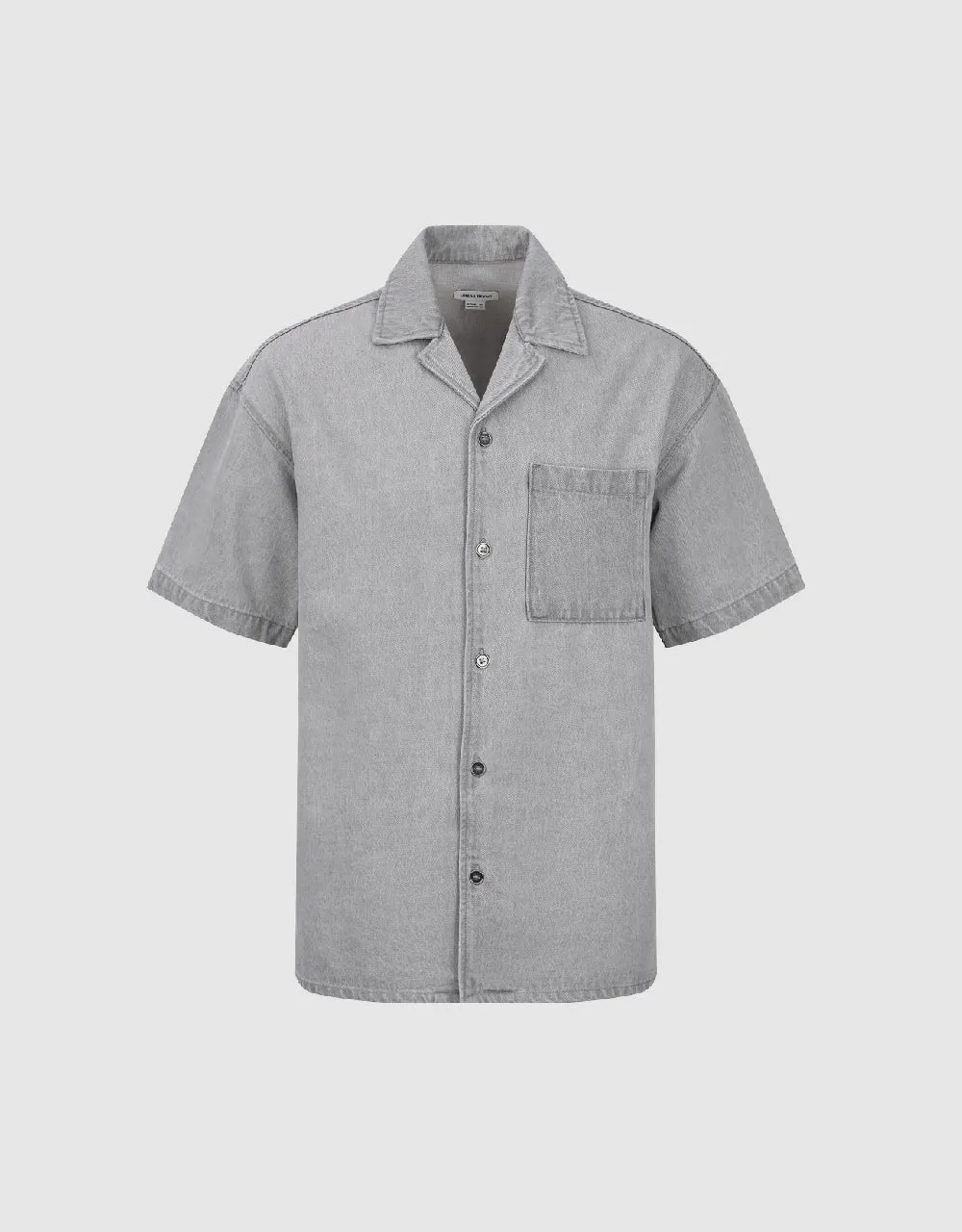 Button Up Denim Shirt sold by Urban Revivo product image thumbnail 2