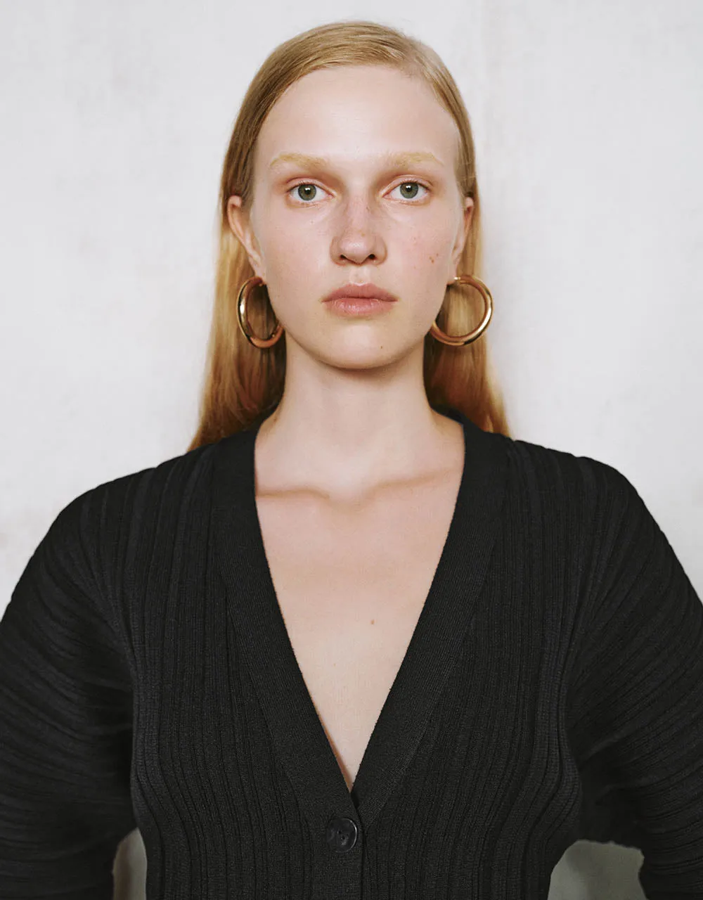 Dolman Sleeve V-Neck Knitted Cardigan sold by Urban Revivo product image thumbnail 4