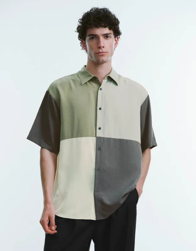 Button Up Loose Shirt sold by Urban Revivo