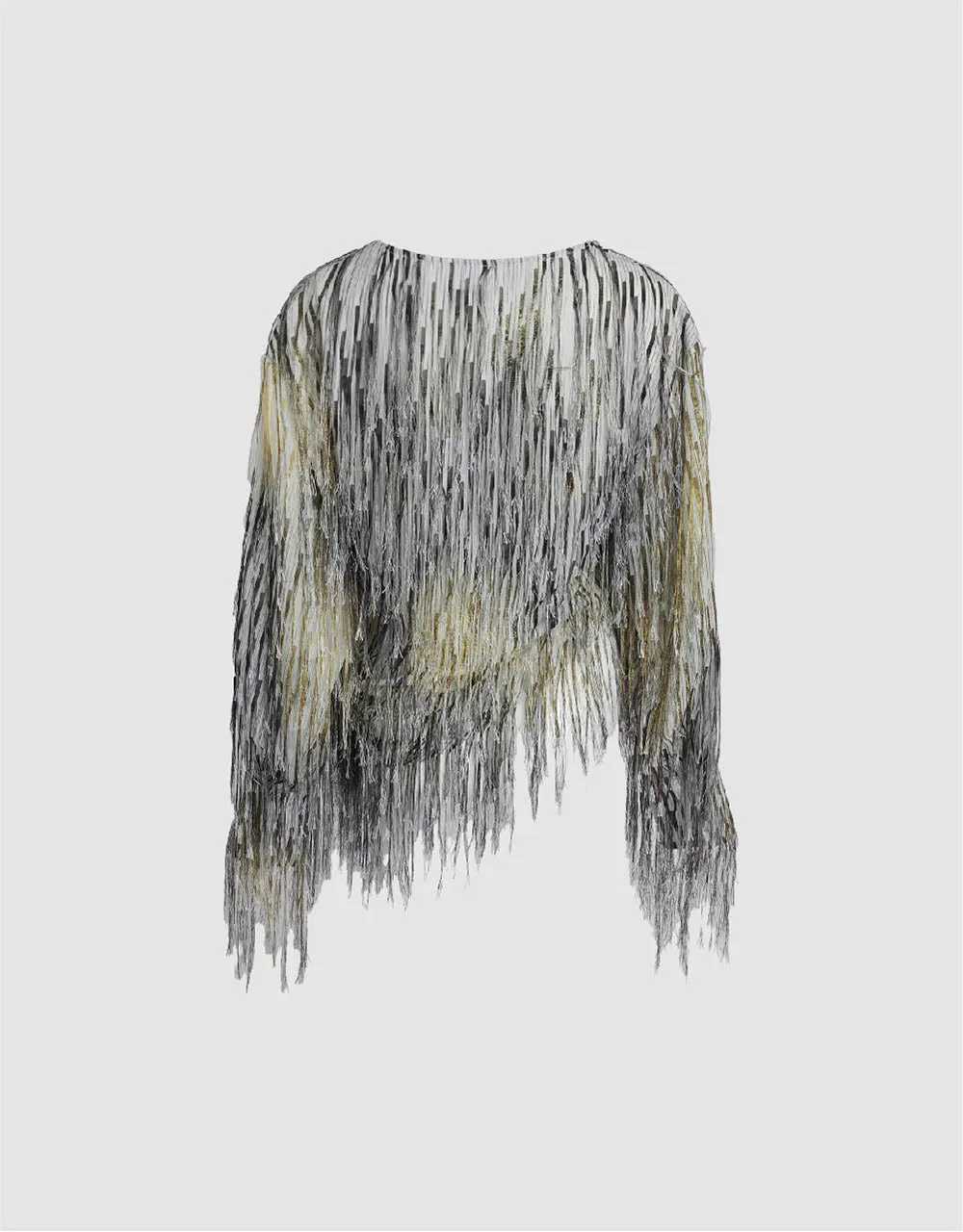Cowl Neck Overhead Shirt With Tassel sold by Urban Revivo product image thumbnail 5