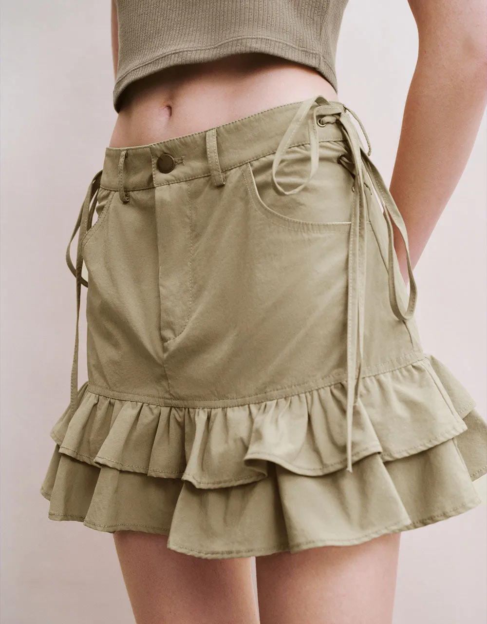 Mini A-Line Skirt sold by Urban Revivo product image thumbnail 5