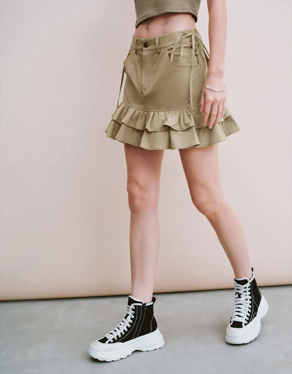 Mini A-Line Skirt sold by Urban Revivo product image thumbnail 4