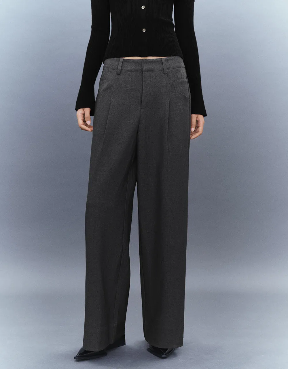 Wide-Leg Pants sold by Urban Revivo product image thumbnail 2