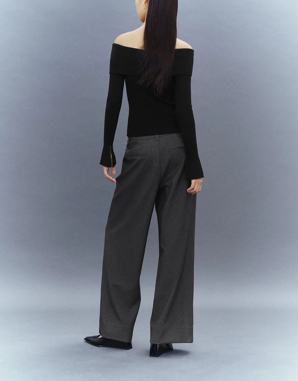 Wide-Leg Pants sold by Urban Revivo product image thumbnail 5