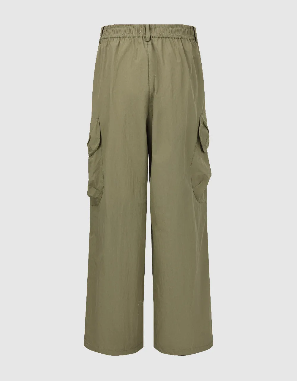Multi-Pocket Loose Wide-Leg Pants sold by Urban Revivo product image thumbnail 2