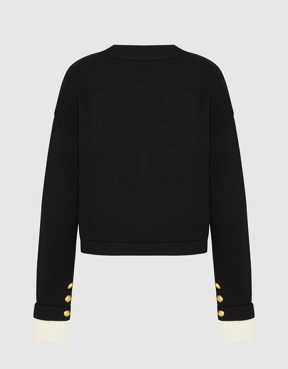 V-Neck Knitted Cardigan sold by Urban Revivo product image thumbnail 5