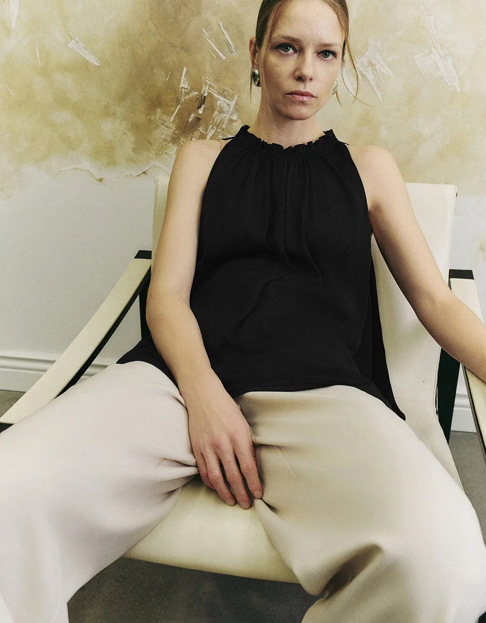 Tie Front Cami Top sold by Urban Revivo product image thumbnail 3