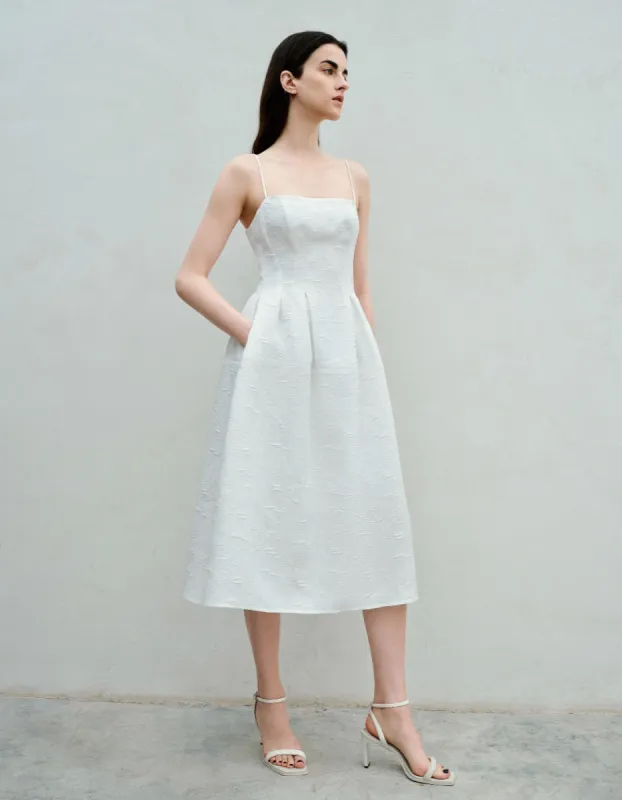 Textured Cami A-Line Dress sold by Urban Revivo