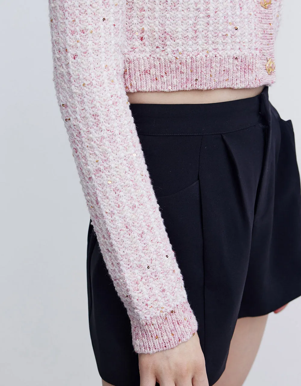 Tweed Button Up Cardigan sold by Urban Revivo product image thumbnail 4