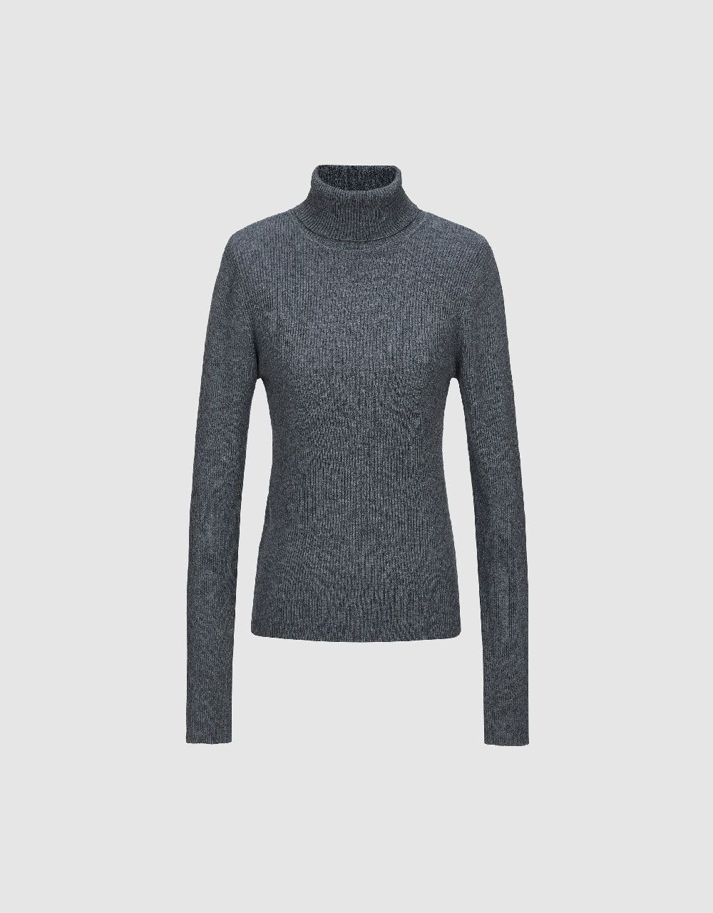 Turtle Neck Knitted T-Shirt sold by Urban Revivo product image thumbnail 2