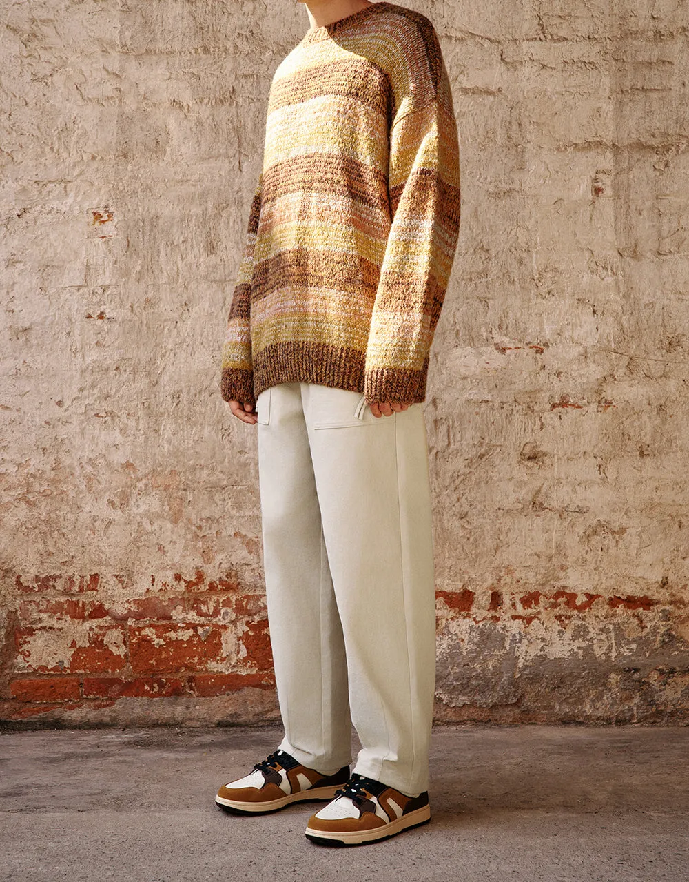 Drawstring Waist Straight Pants sold by Urban Revivo product image thumbnail 4