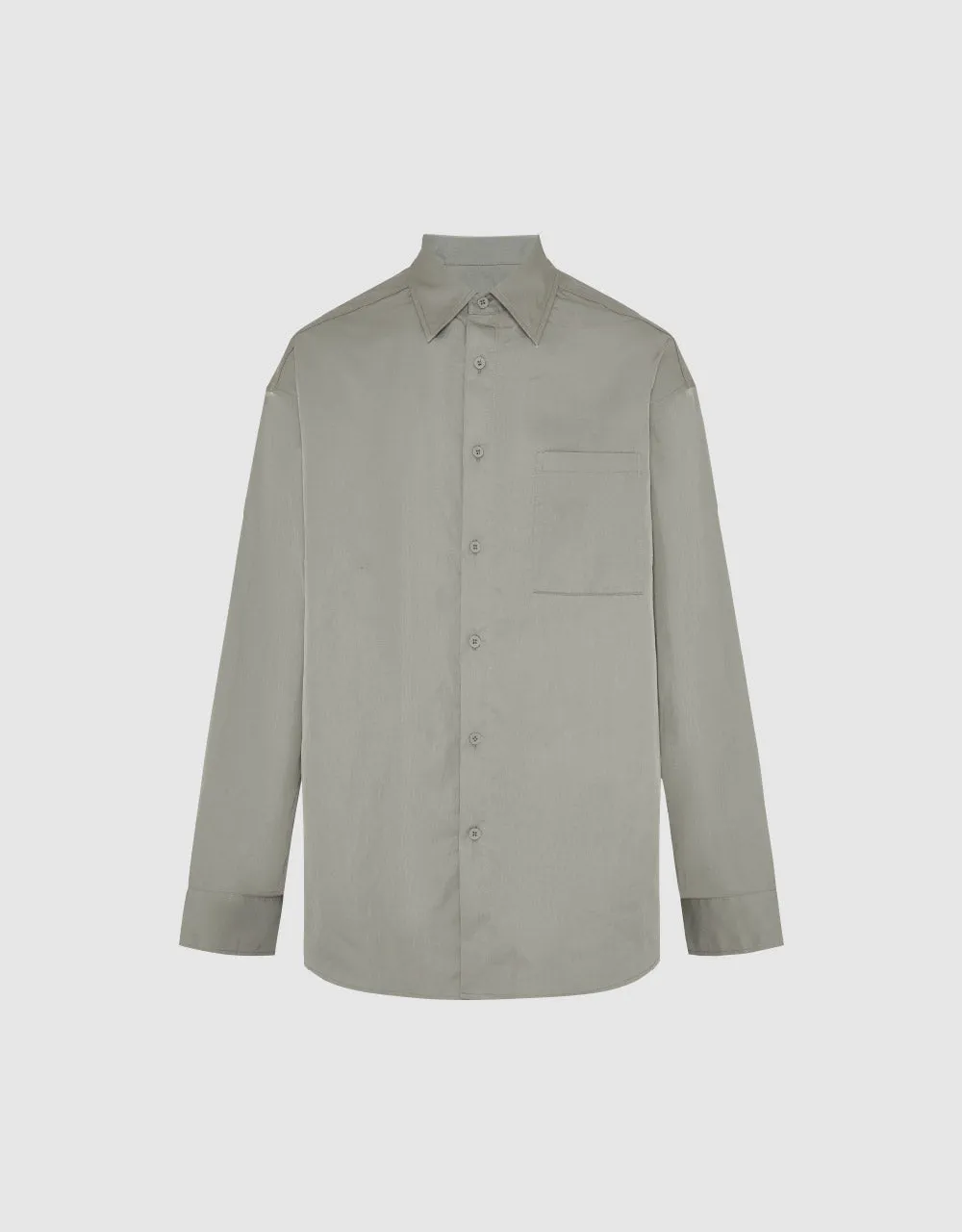 Button Up Loose Shirt sold by Urban Revivo product image thumbnail 2
