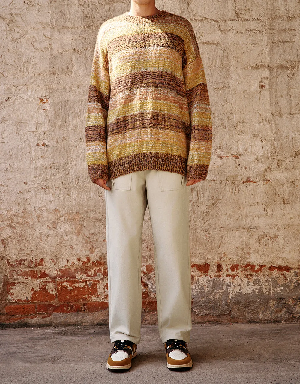 Drawstring Waist Straight Pants sold by Urban Revivo product image thumbnail 2