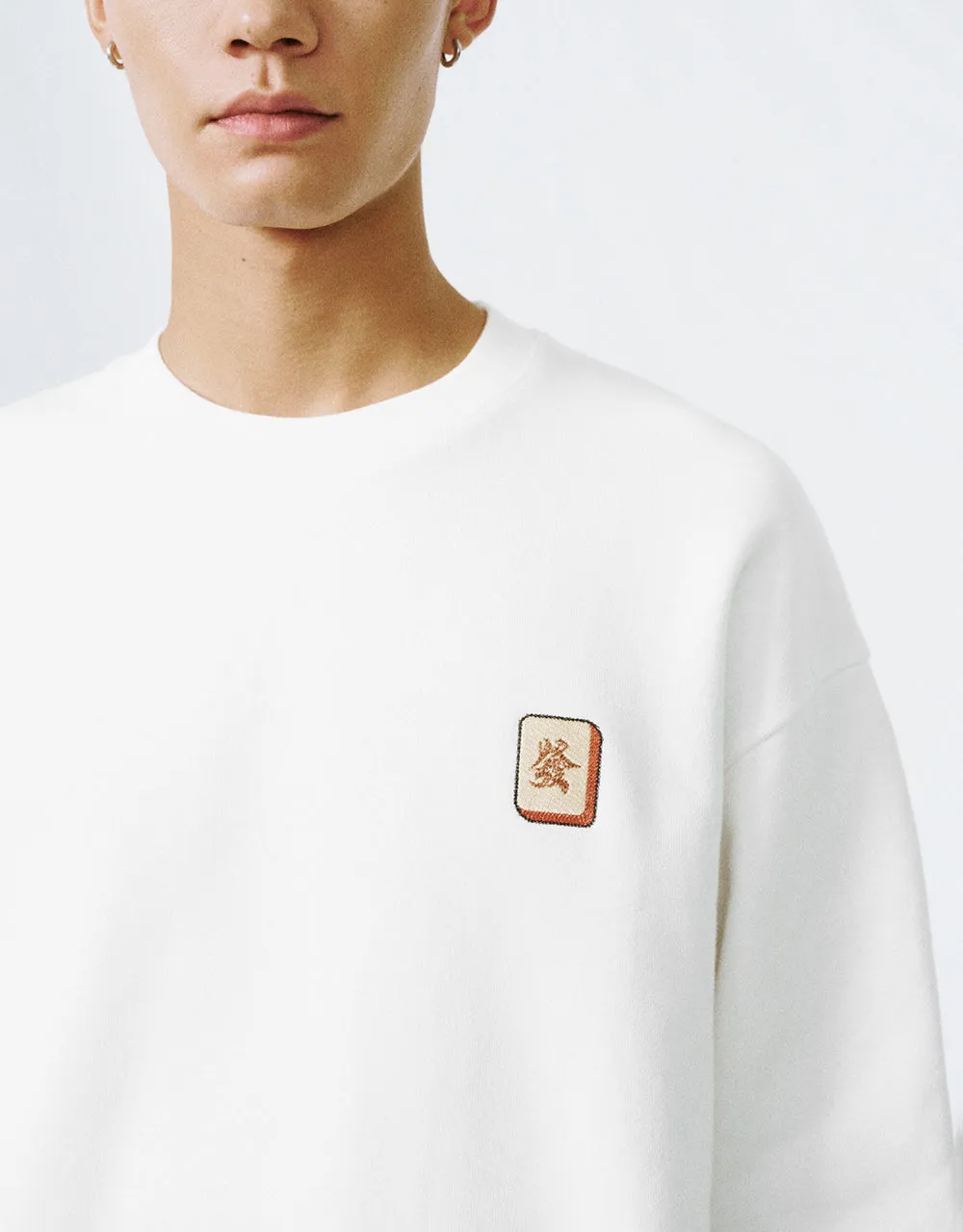 Crew Neck Loose Sweatshirt sold by Urban Revivo product image thumbnail 5