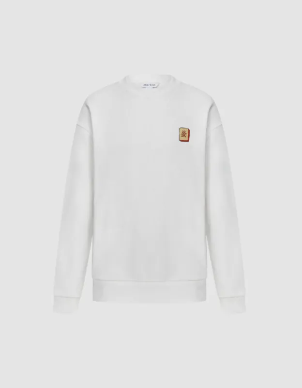 Crew Neck Loose Sweatshirt sold by Urban Revivo