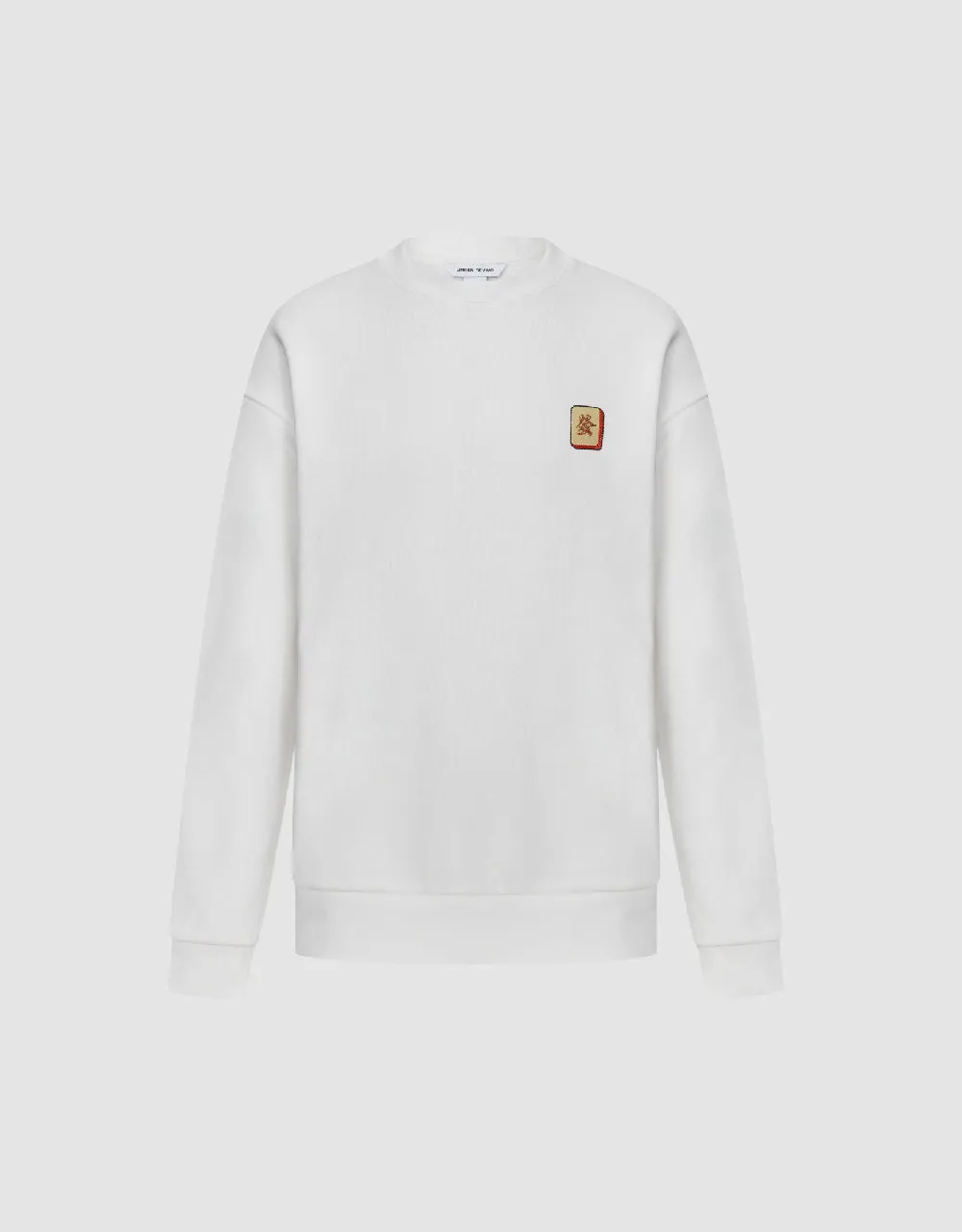 Crew Neck Loose Sweatshirt sold by Urban Revivo