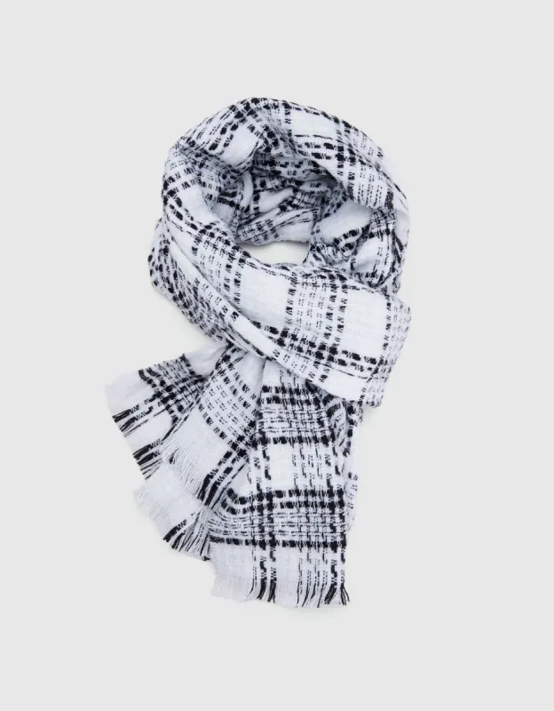 Plaid Long Scarf sold by Urban Revivo
