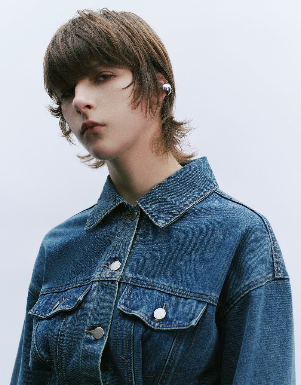 Button Up Denim Dress sold by Urban Revivo product image thumbnail 5