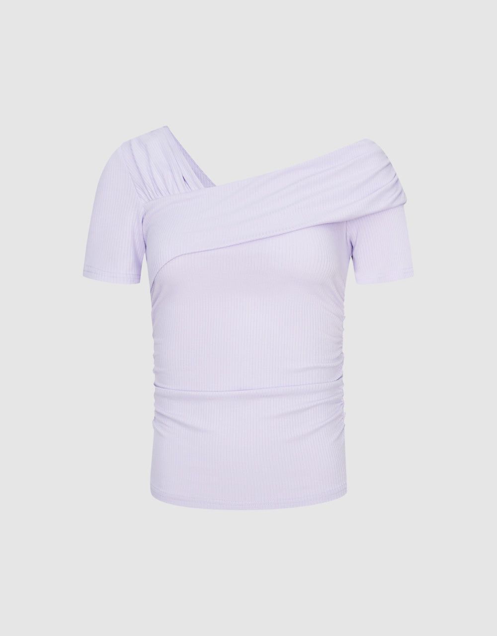 One Shoulder Skinny T-Shirt sold by Urban Revivo product image thumbnail 2
