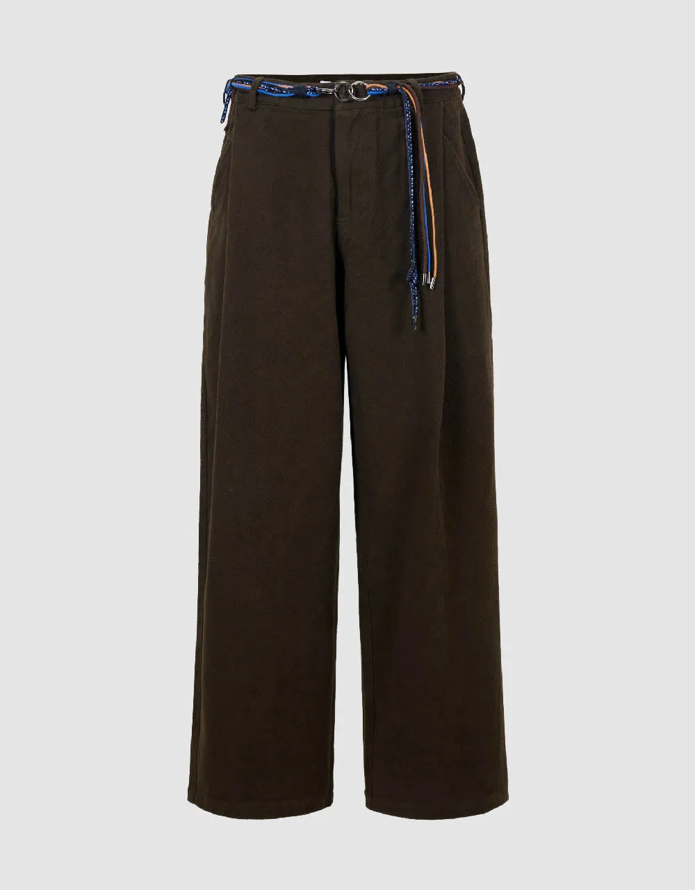 Wide-Leg Pants With Rope sold by Urban Revivo