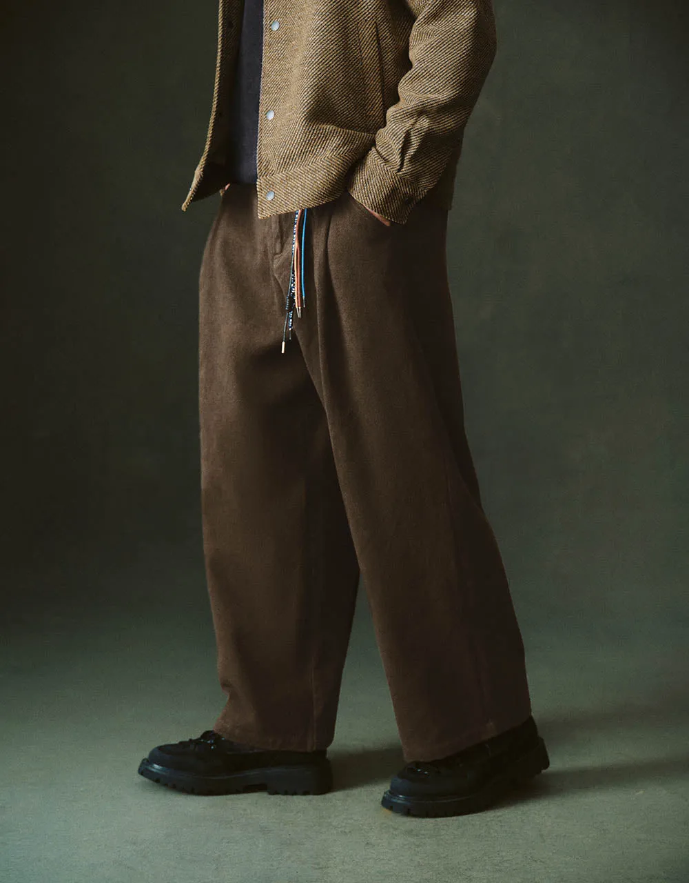 Wide-Leg Pants With Rope sold by Urban Revivo product image thumbnail 4