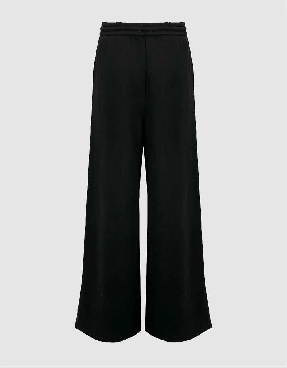 Drawstring Waist Knitted Wide-Leg Pants sold by Urban Revivo product image thumbnail 3