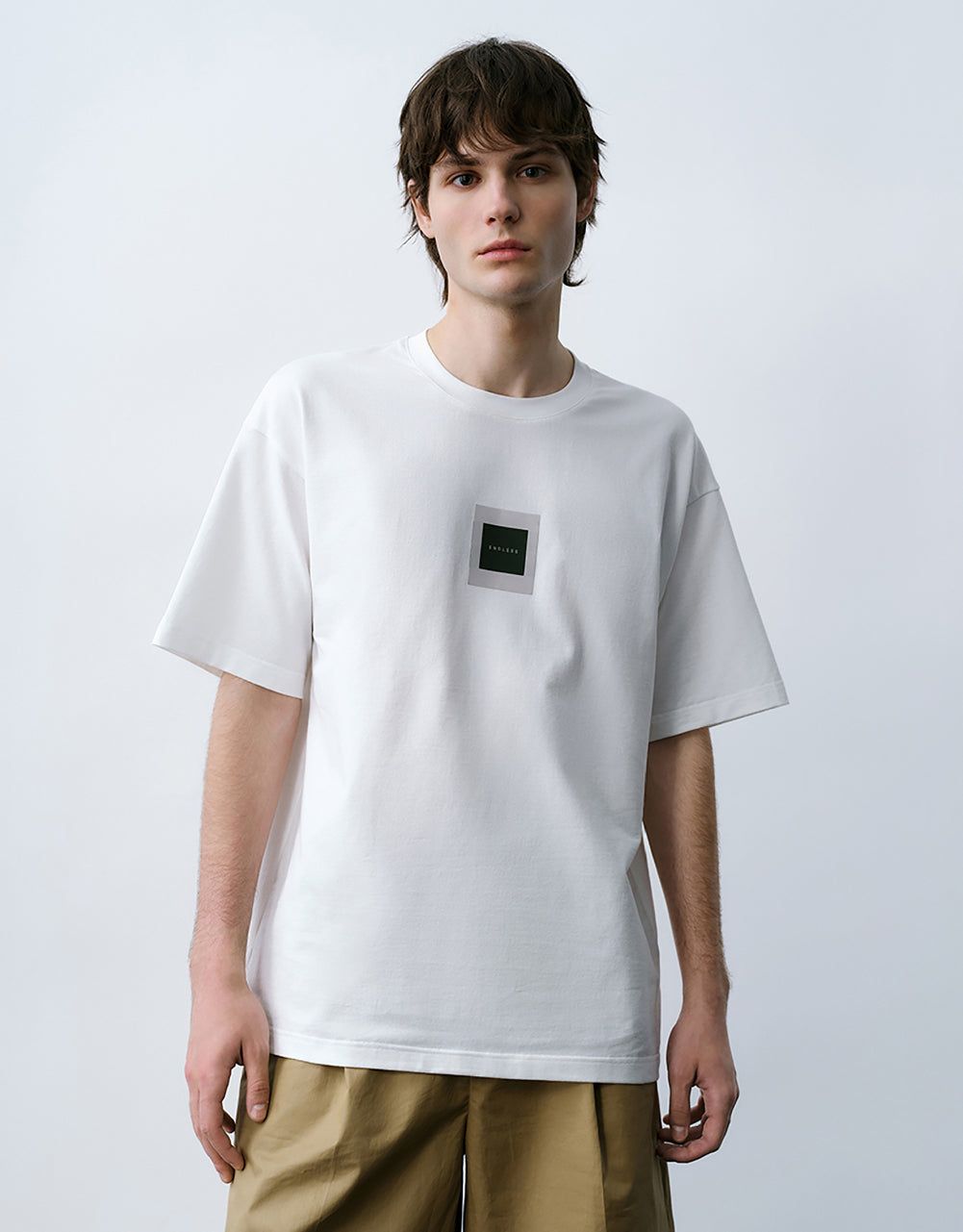 Standard Sleeve Crew Neck T-Shirt sold by Urban Revivo product image thumbnail 5