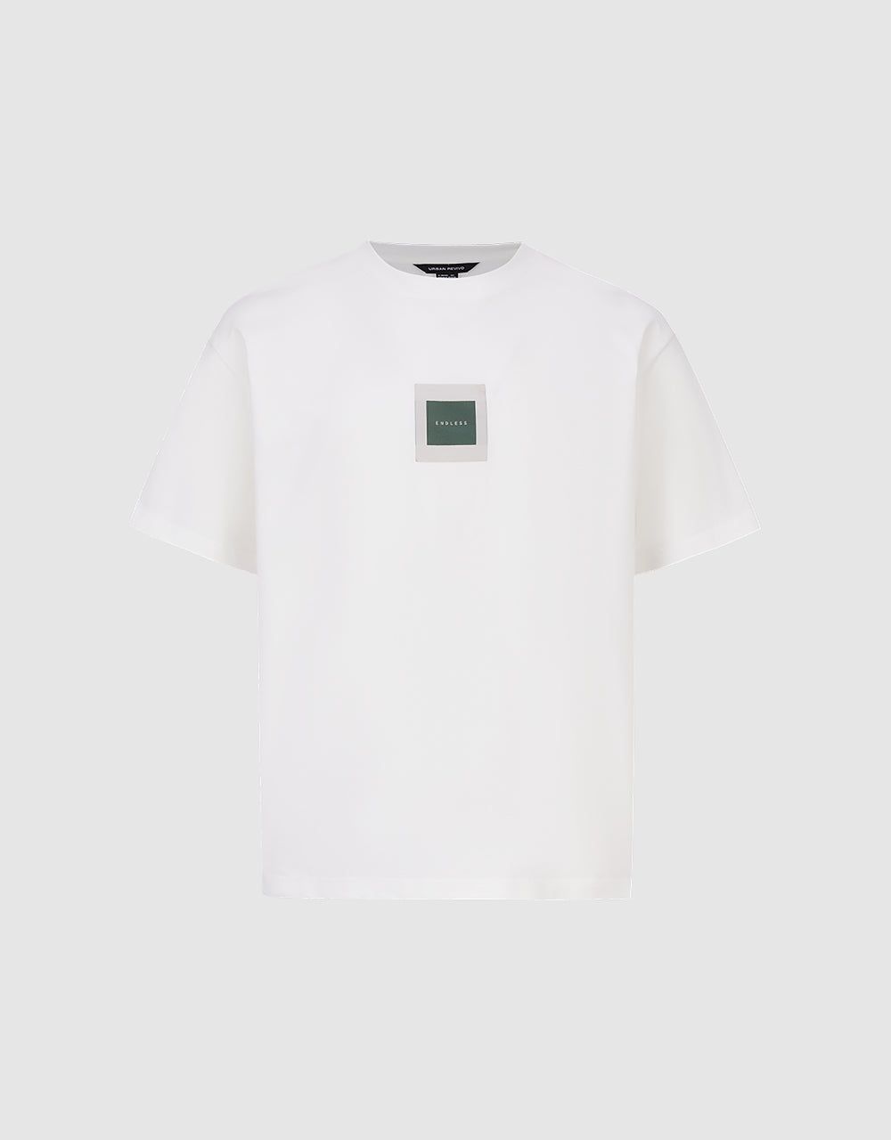 Standard Sleeve Crew Neck T-Shirt sold by Urban Revivo product image thumbnail 2