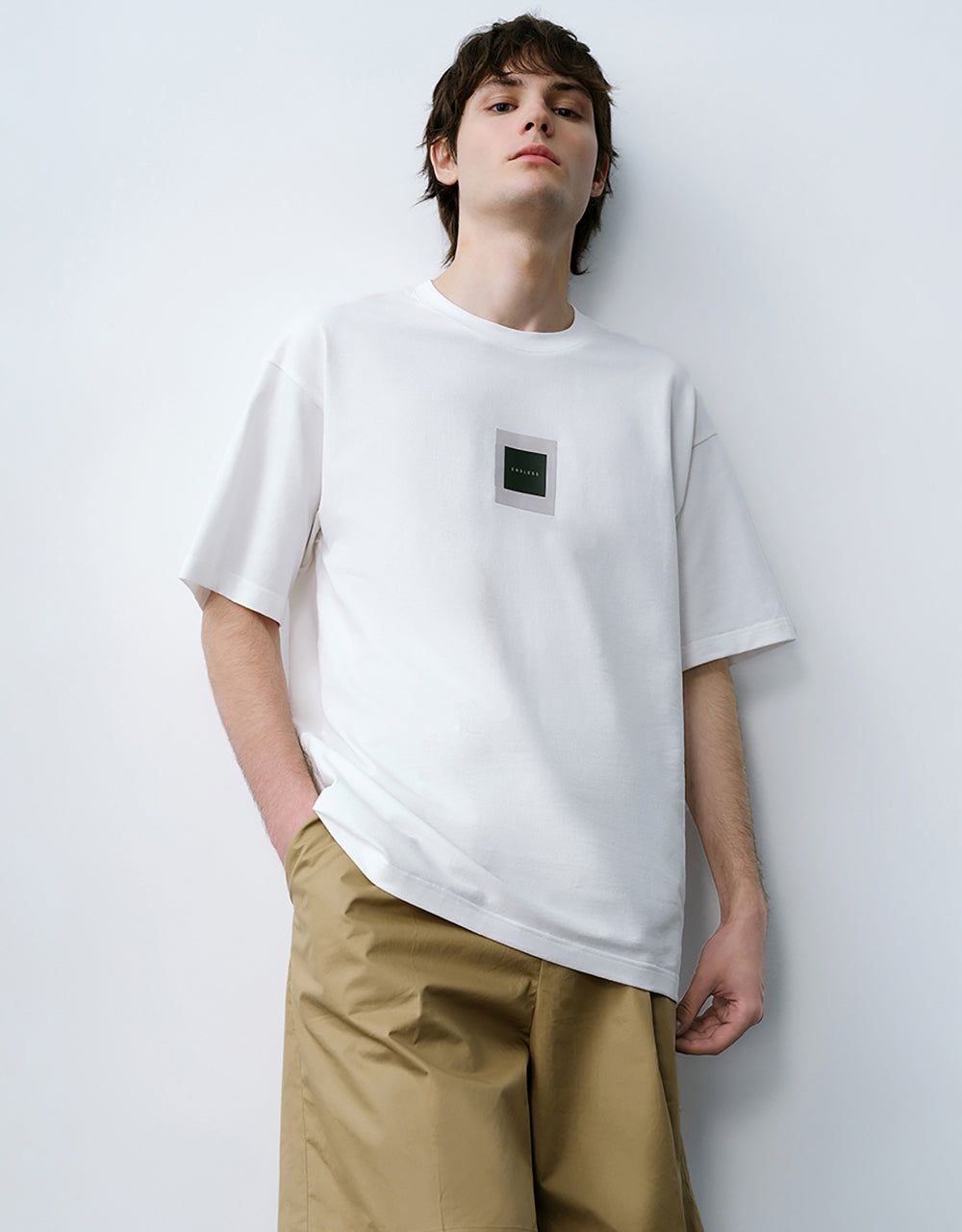 Standard Sleeve Crew Neck T-Shirt sold by Urban Revivo