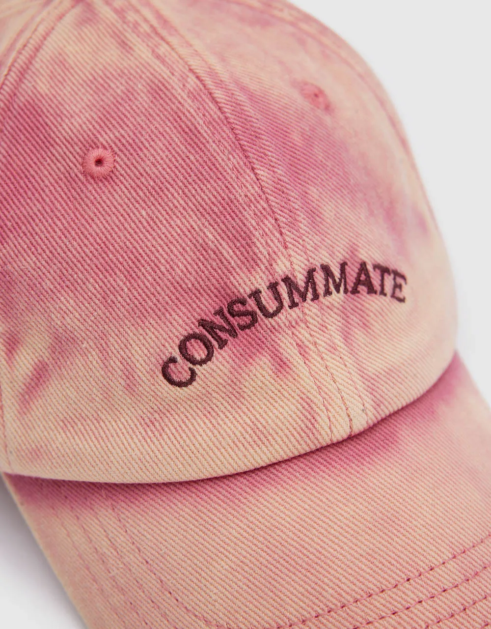 Letter Embroidered Denim Baseball Cap sold by Urban Revivo product image thumbnail 4