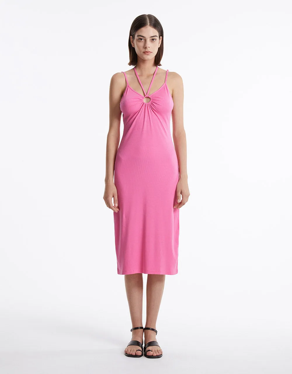 Knit Dress With Ring Detail sold by Urban Revivo product image thumbnail 3