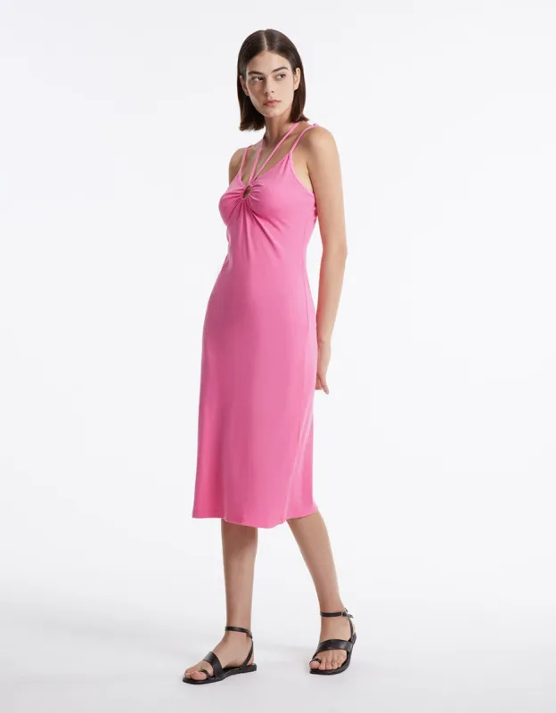 Knit Dress With Ring Detail sold by Urban Revivo