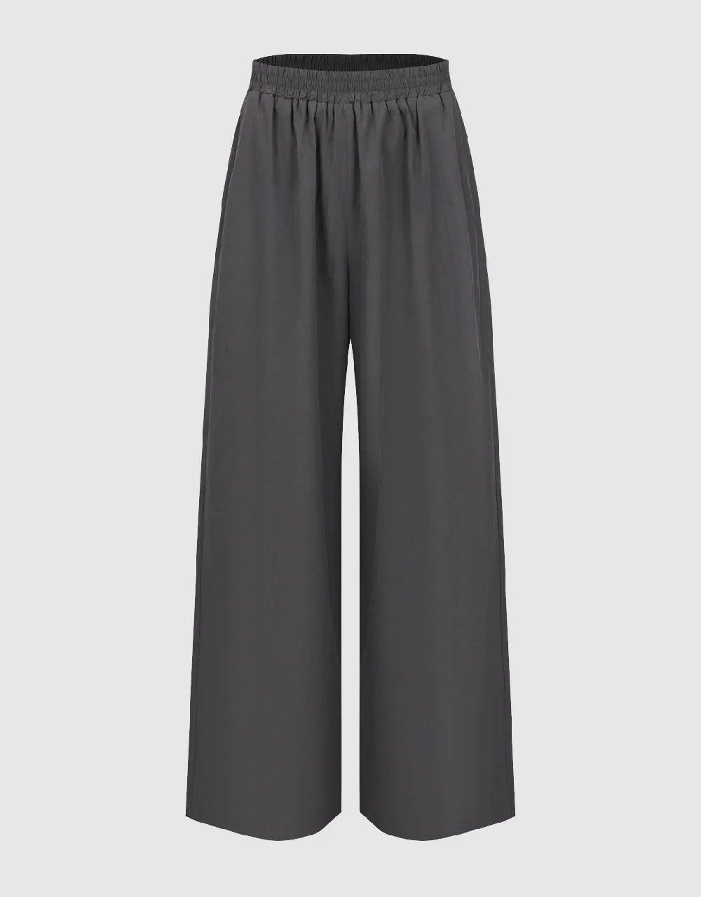 Elastic Waist Wide-Leg Pants sold by Urban Revivo