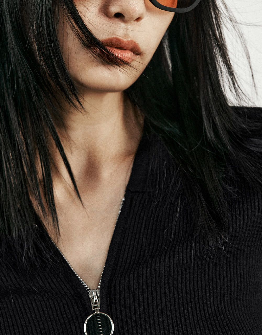 Zipper Front Hooded Knitted Cardigan sold by Urban Revivo product image thumbnail 5