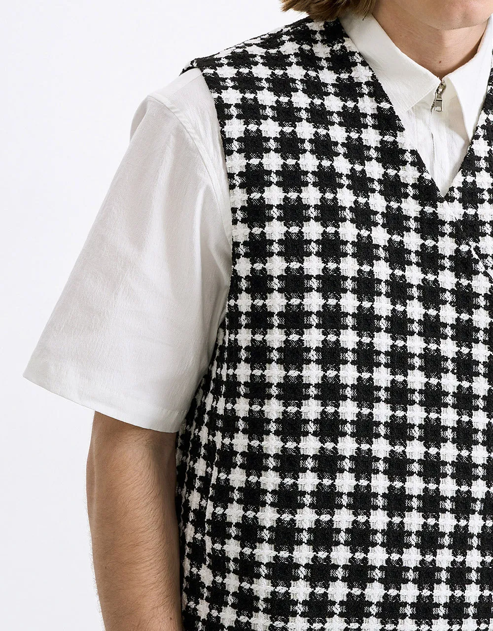 Tweed Plaid Vest sold by Urban Revivo product image thumbnail 5