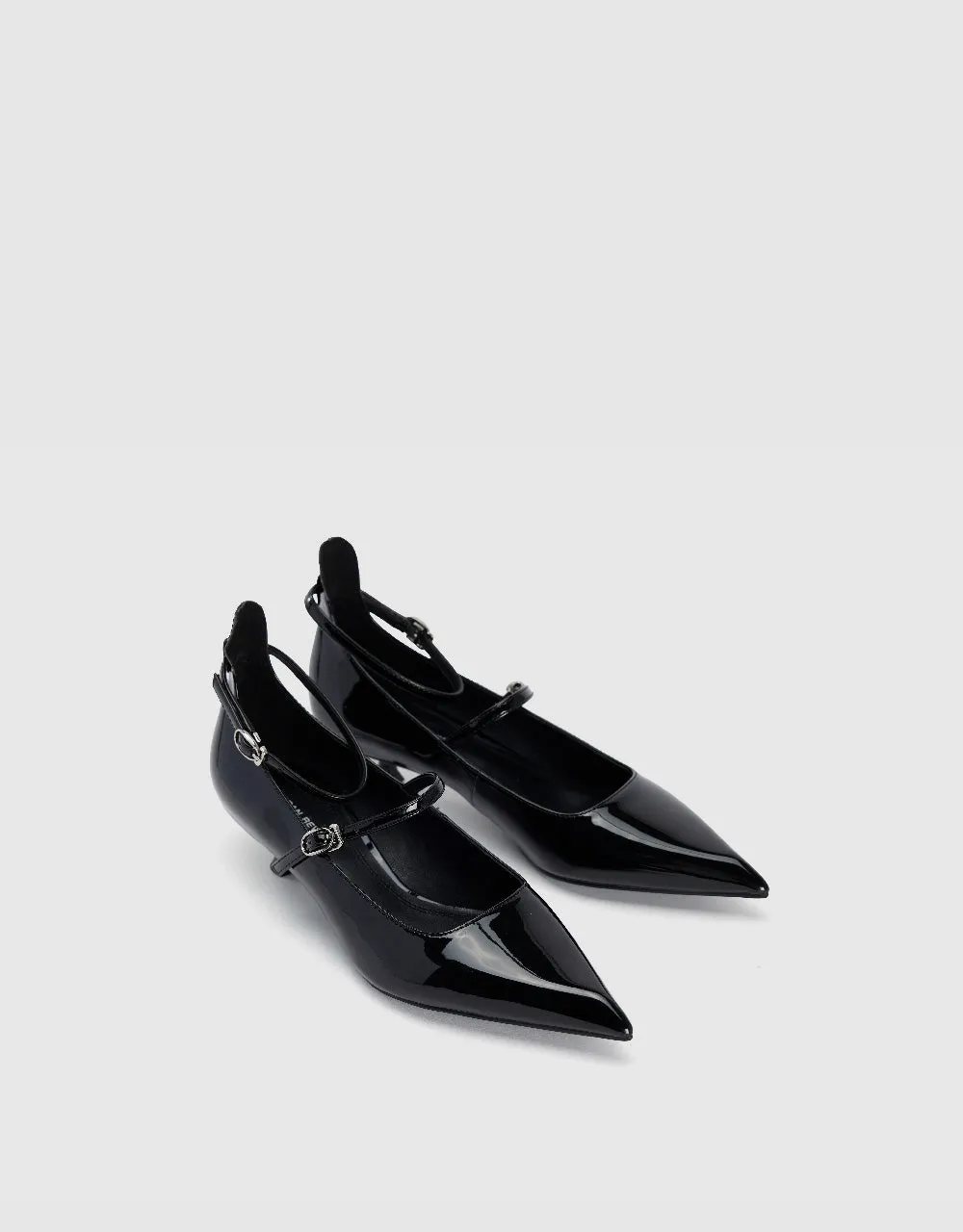 Point Toe Vegan Leather Heeled Pumps sold by Urban Revivo