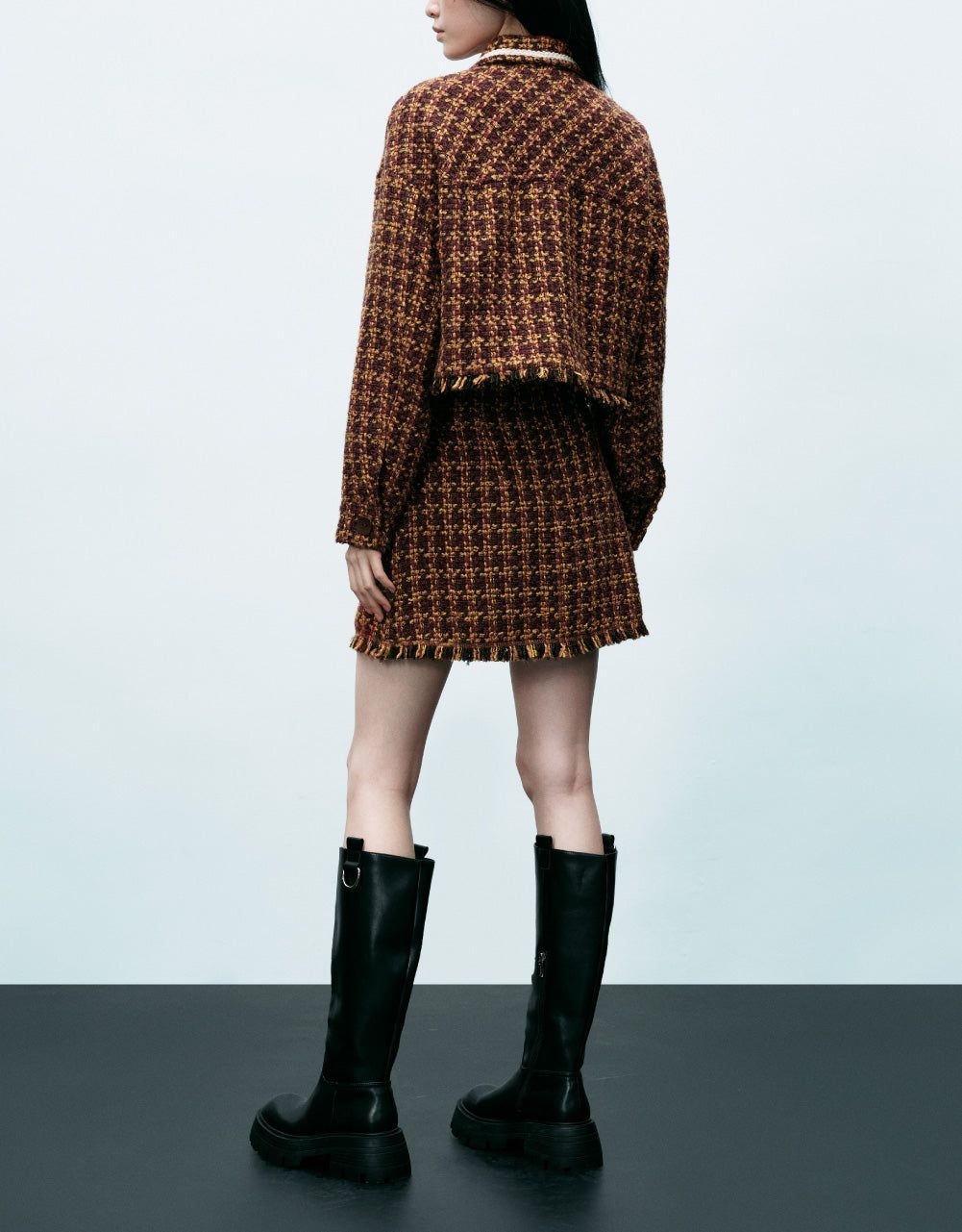 Tweed Mini Skirt sold by Urban Revivo product image thumbnail 4