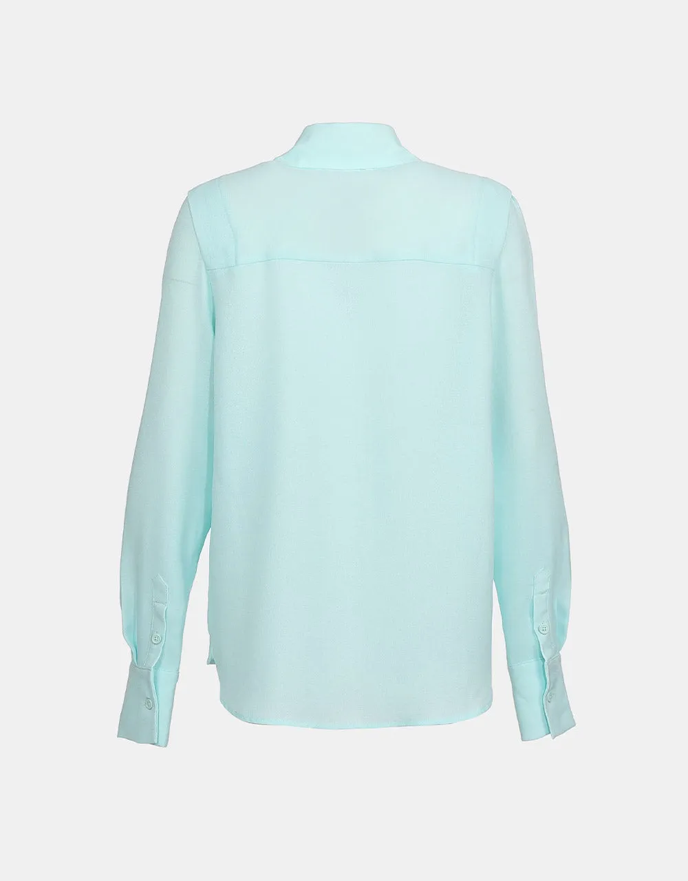 Shoulder Pad Chiffon Shirt sold by Urban Revivo product image thumbnail 4