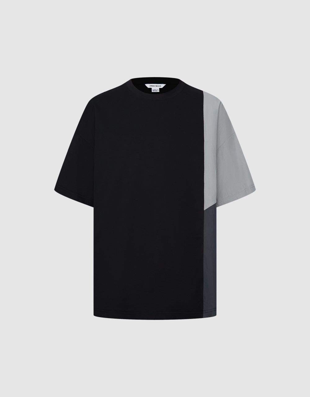 Colorblock Crew Neck T-Shirt sold by Urban Revivo product image thumbnail 5