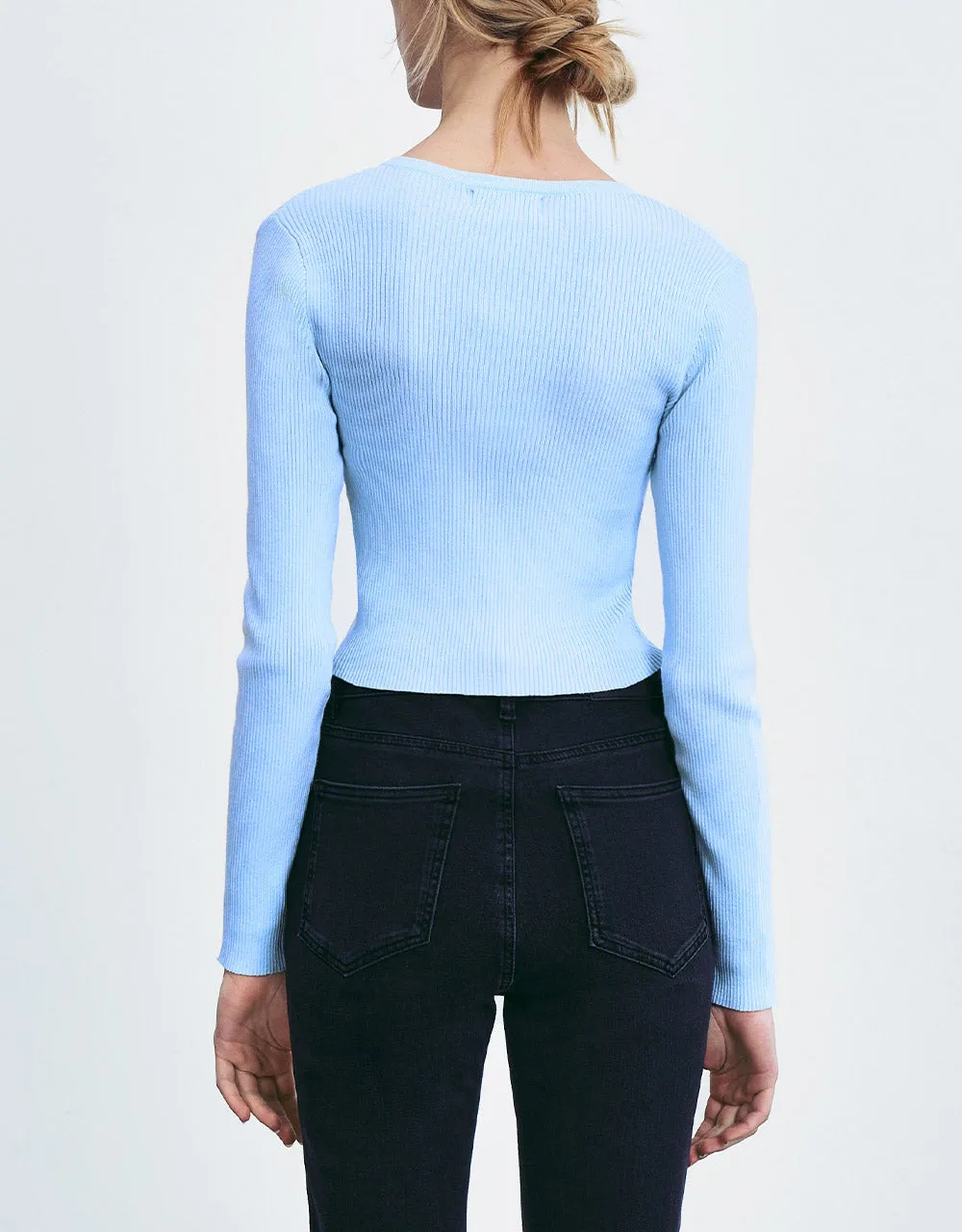 Cable Knit Fitted Cardigan sold by Urban Revivo product image thumbnail 5