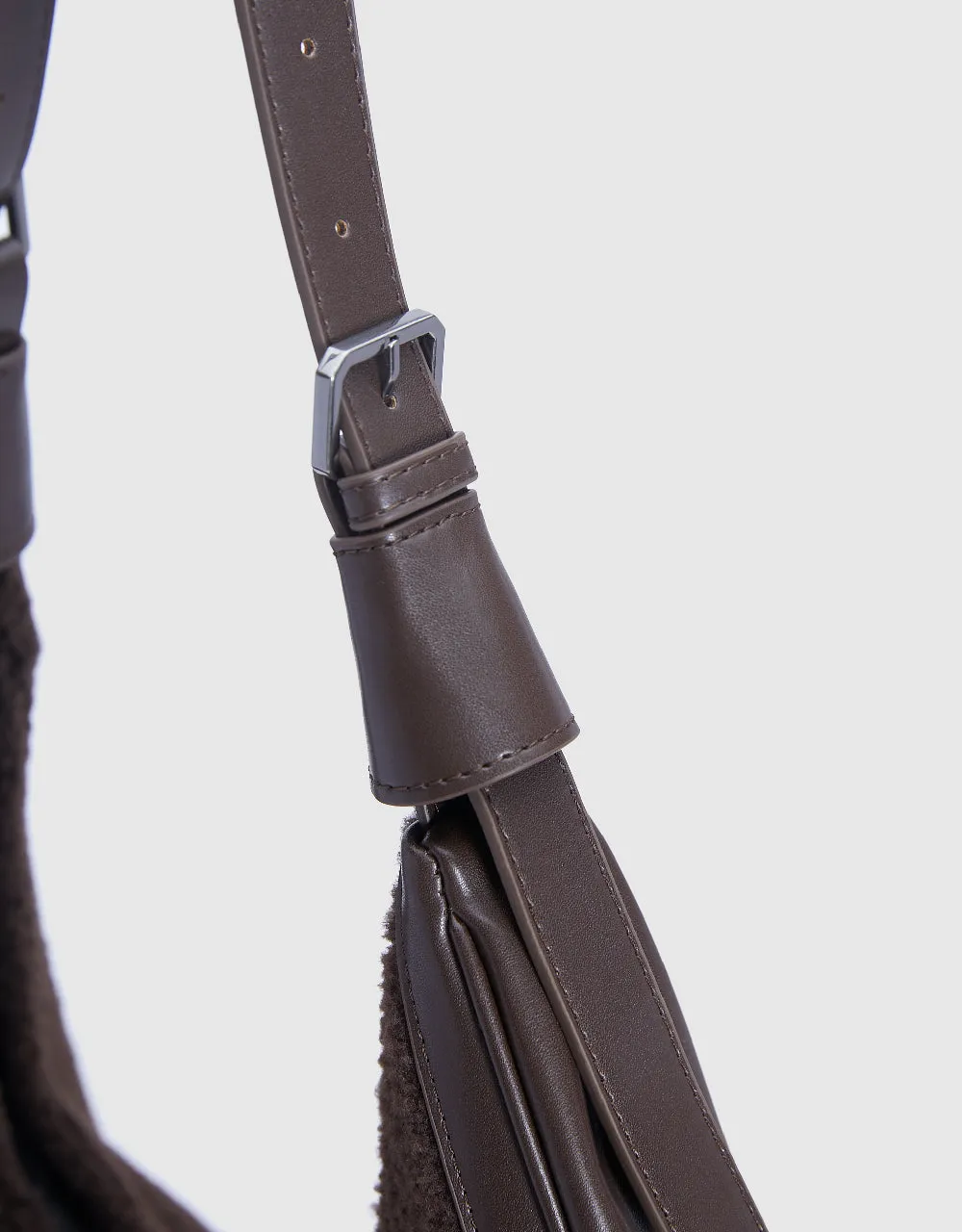 Furry Vegan Leather Shoulder Bag sold by Urban Revivo product image thumbnail 5