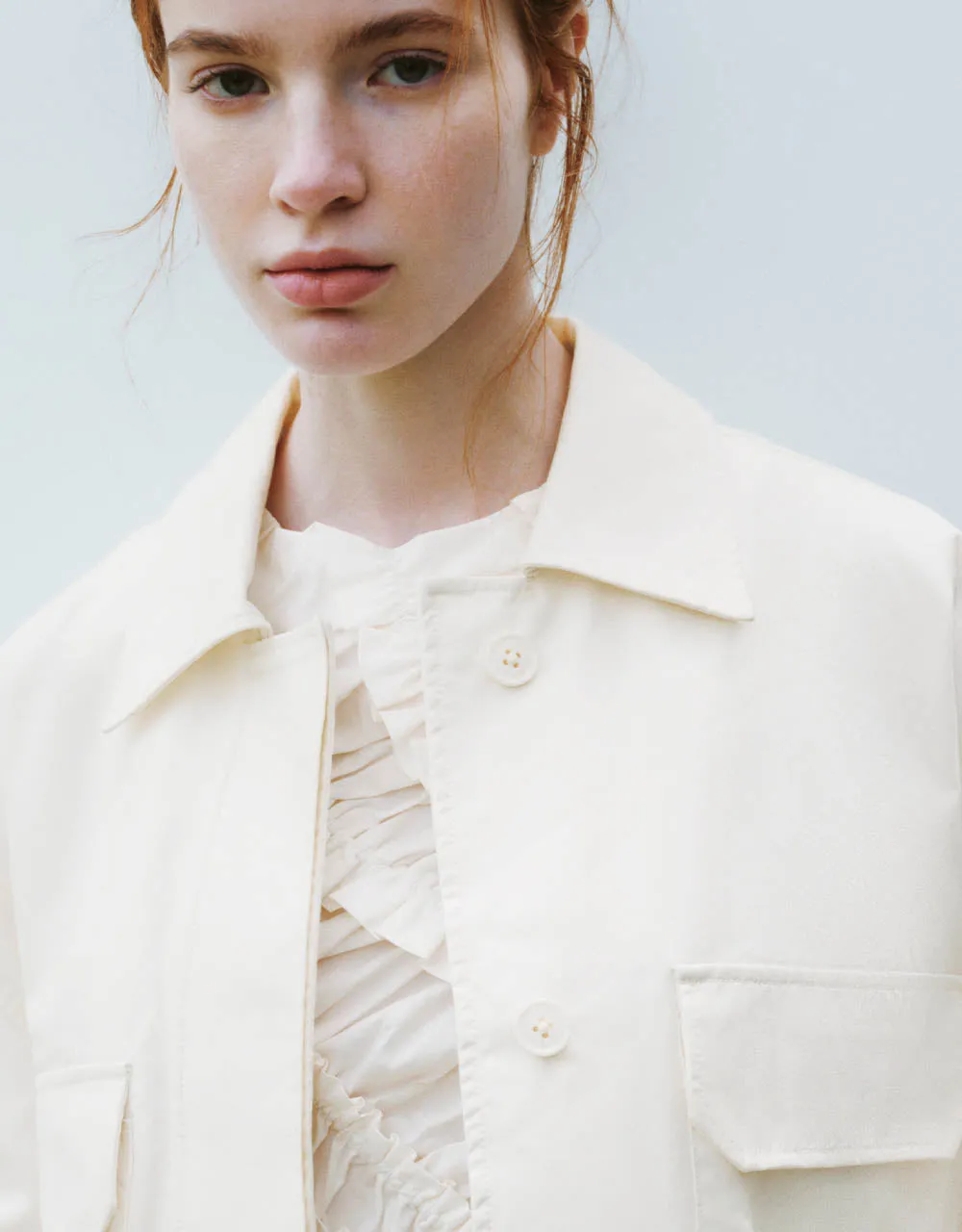 Straight Loose Jacket sold by Urban Revivo product image thumbnail 4