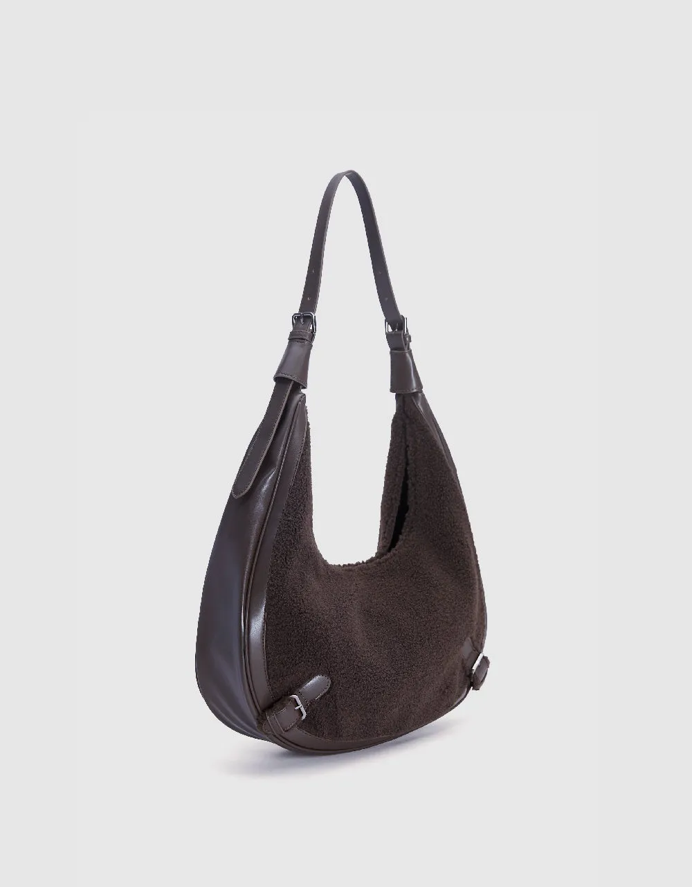 Furry Vegan Leather Shoulder Bag sold by Urban Revivo product image thumbnail 3