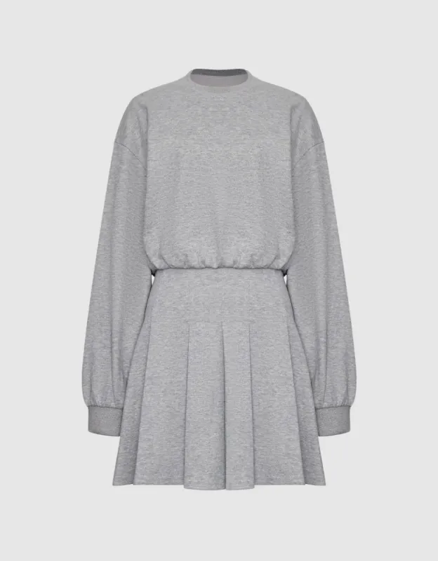 Combination Pleated Dress sold by Urban Revivo