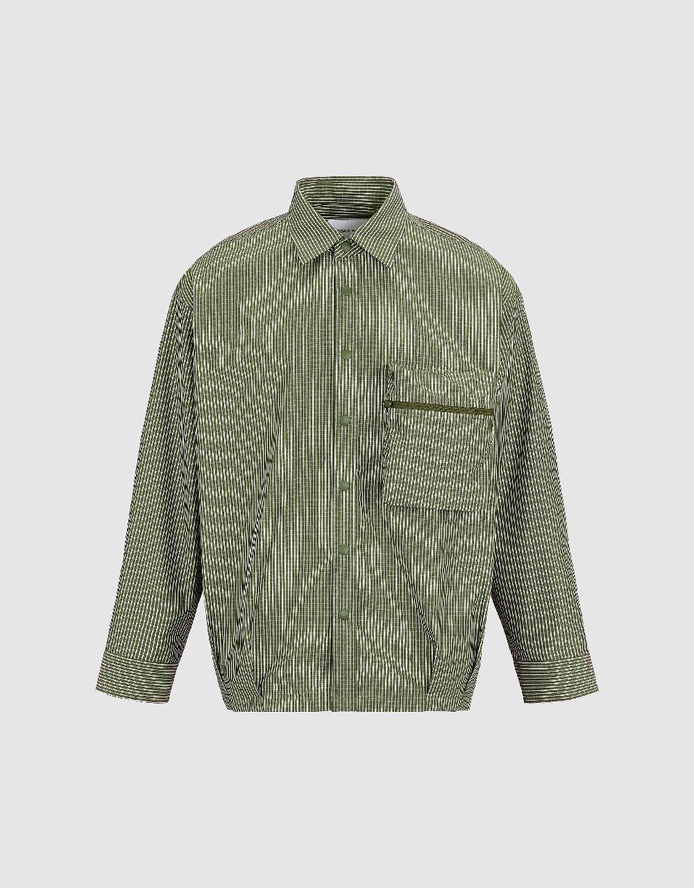 Striped Jacket With Pocket sold by Urban Revivo product image thumbnail 5