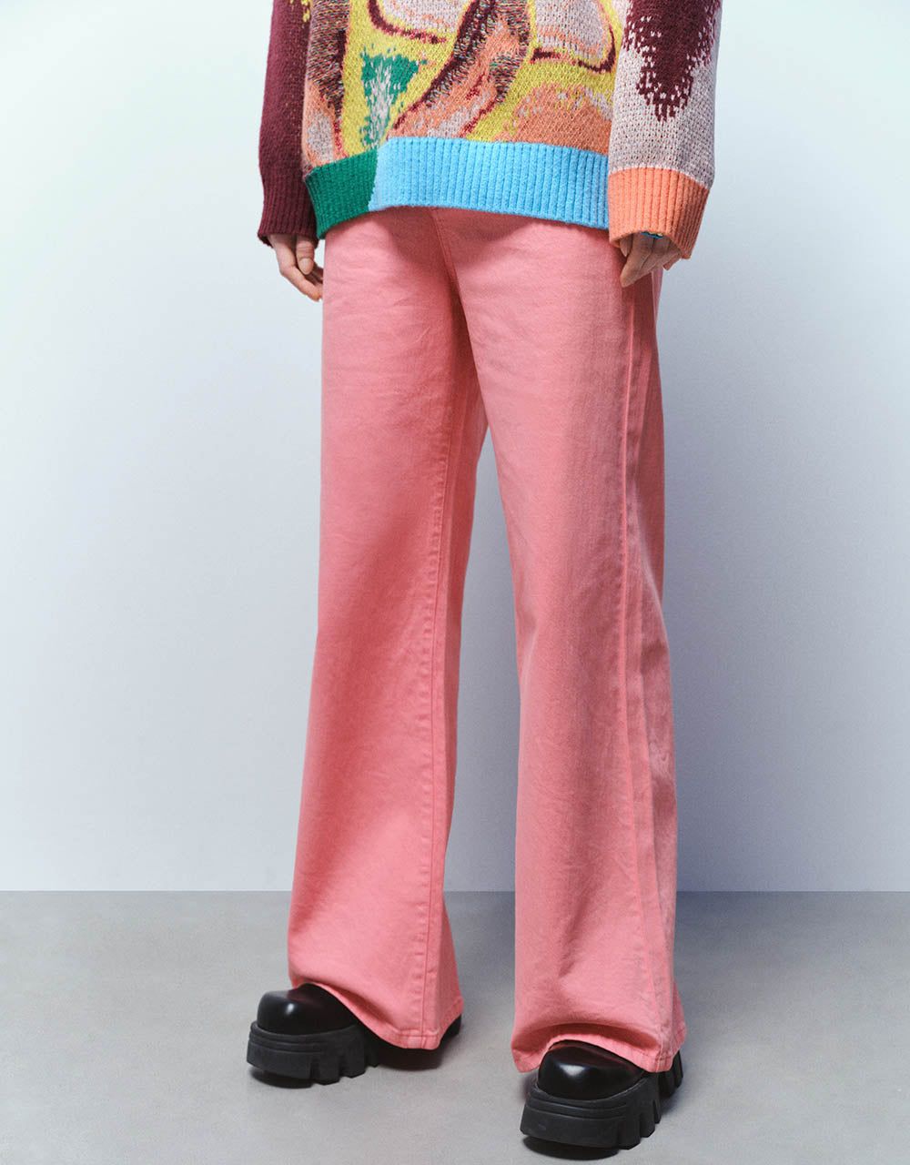 Wide-Leg Jeans sold by Urban Revivo product image thumbnail 4