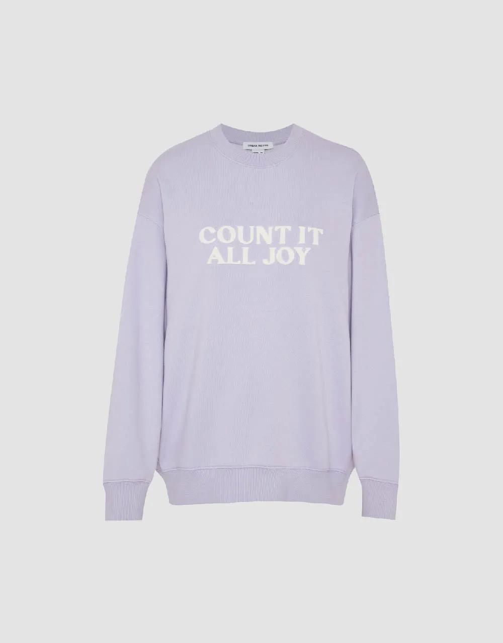 Letter Printed Crew Neck Loose T-Shirt sold by Urban Revivo product image thumbnail 2